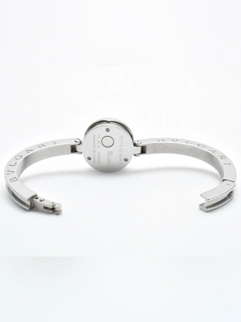 BVLGARI B-Zero1 BZ22S Silver Black Dial Woman's Quartz . Italy